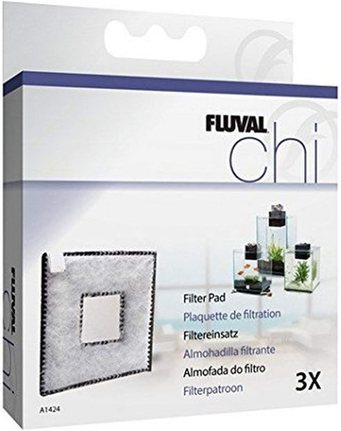 Fluval Chi II Replacement Filter Pad, 3-Pack