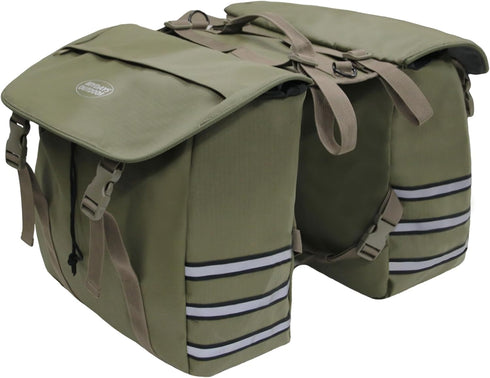 Panniers Bike Bags,Bicycle Saddle Bags,Large Capacity Reflective Strip,Bike Trunk Bag with Panniers,Bicycle