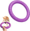 Indestructible Dog Flying Disc Floating Ring Toys, Durable Chew Toys for Pool, Catching, Grabbing, Tossing