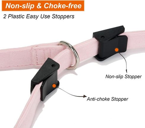 YUDOTE Slip Lead Dog Leash, Soft Corduroy 6 FT Training Leash for Medium Large Dogs, No Pull with Padded Handle - Light