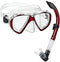 Phantom Aquatics Velocity Snorkeling Mask Snorkel Set