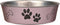 Loving Pets Bella Dog Bowls, Stainless Steel Dog & Cat Bowls, Spill Proof Dog Food Bowl, Large 35-65 lbs, Grape