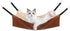 Medium Cat Hammock Bed, Reversible Soft Pet Cage Hammock for Kitten, Ferret, Puppy or Small Pet
