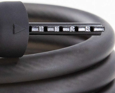 Segway Ninebot Password Cable Lock for Bikes and Scooters, Color: Black