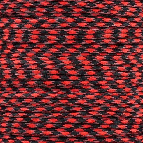 PARACORD PLANET 550 Paracord for Indoor and Outdoor Use, 100 Feet Black Widow Cord