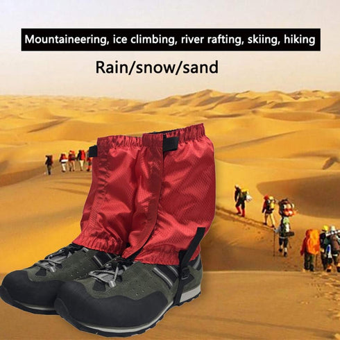Waterproof Anti-Tear Leg Gaiters for Outdoor Hiking, Walking, Climbing, Hunting, Snow Legging Gaiters