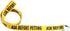 Ask Before Petting Dog Lead, Nervous Yellow Dog Gift, Shy Rescue Dog Gift (Ask Before Pet Leashes)