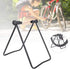 VGEBY Portable & Foldable Bike Support Bracket, 12" Black Steel Tube