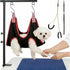 Dog Grooming Arm with Clamp, Adjustable Height 26"-40", Pet Grooming Table Arm