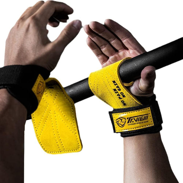 Weightlifting Wrist Straps for Maximum Grip Support, Lifting Deadlift Strap & Gloves for Pull Up Deadlifting
