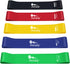 Resistance Bands Loop Exercise Bands Set with 5 Different Resistance Levels, Elastic Bands for Training, Set of 5 Pcs