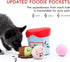 Ice Cream Puzzle Toy for Dogs, Hide and Seek Toy for Puppy Sniffing Balls, Cute Food Plush Toy for Small and Medium