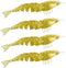 Z-Man EZ ShrimpZ 3.5 Inch 4 Pack Unrigged Soft Plastic Shrimp Bait