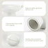 Elevated Cat Bowls - Wide Shallow 6.1" Ceramic Raised Food Bowls, Anti Vomiting, Perfect for Flat Faced Cats