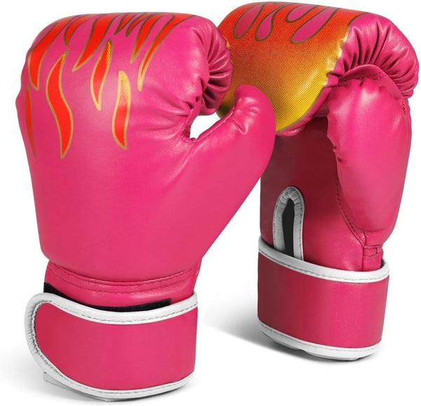 Flexzion Kids Boxing Gloves for 3 to 8 Years, 4 oz Boxing Gloves for Children Sparring Youth Boxing Gloves