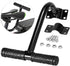 WANLIANG Bicycle Rear Seat Handle, Mountain Bike Road Bicycle Handlebar Armrest Accessories (Bend)