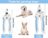 5 Pieces Dogs and Cats Grooming Nail Clippers Kit, Professional Trimmers with Protective Guard Lock (Blue)