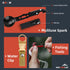 VEITORLD Gifts for Men Dad Him Christmas, 12 in 1 Survival Gear and Equipment Kits, Unique Fishing Hunting Gift