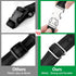 Plutus Pet Dog Seat Belt for Car Headrest, Reflective and Adjustable Restraint with Elastic Bungee for Safety, Vehicle