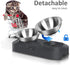 Stainless Steel Cat Food Bowl - 15-Angle Ergonomic Design Reduces Vomiting
