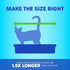 Petmate Open Cat Litter Box, Extra Large Nonstick Litter Pan, Durable Standard Litter Box, Mouse Grey