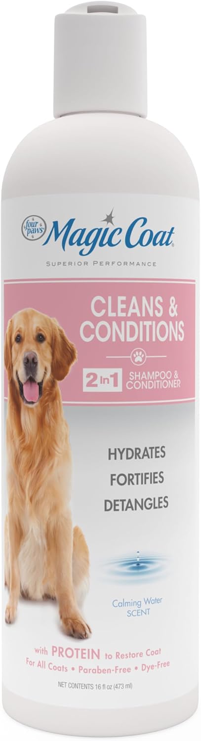 Four Paws Magic Coat Dog Shampoos - Dog Grooming Supplies, Bathing Supplies, Made in USA