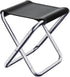 JSGHGDF Portable Folding Stool Size Camping Stool Aluminum Alloy Folding Stool Chair for Travel Hiking Fishing Small