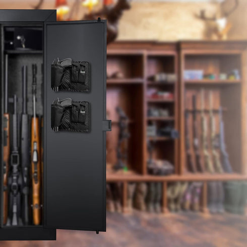 Pistol Holder Magazine Pouch for Gun Safe Organizer Reinforced Holster Holders