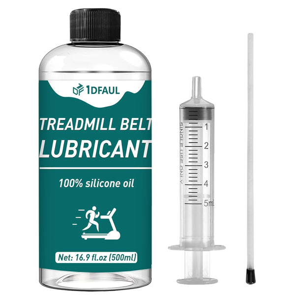1DFAUL 500ml Treadmill Oil Belt Lubricant, Silicone Treadmill Lubricant for Belt High