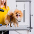 Dog Grooming Arm with Clamp - Heavy Duty Pet Grooming Table Arm with Grooming Hammock, Loop Noose, 36" Adjustable for
