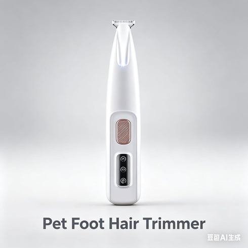 Generic Trimmer Trimmer Pet Paw with LED Light, Rechargeable Dog Cat Grooming Clippers, Cordless Electric Hair