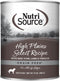 NutriSource High Plains Select Grain Free Wet Dog Food, Beef, Pork, Lamb,