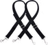 HUOHUOCN 2Pcs Straps of Dog Car Seat Cover with Metal Hooks,Straps for Dog