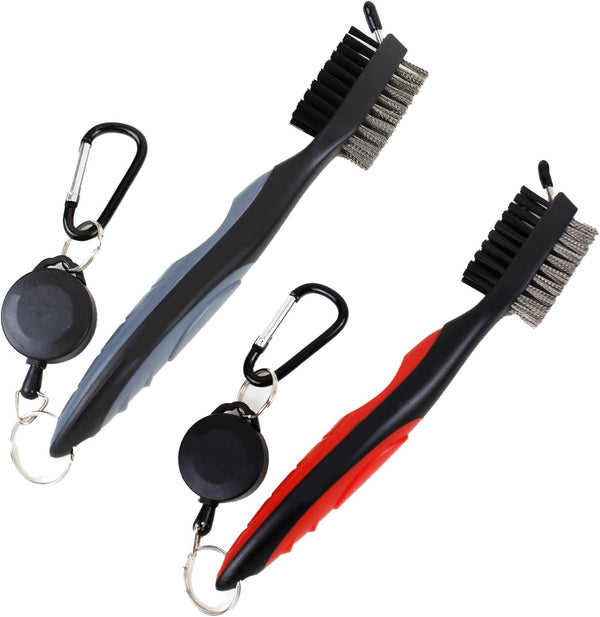 Lohas Creative Golf Club Brush and Golf Club Groove Cleaner 2 in 1 with