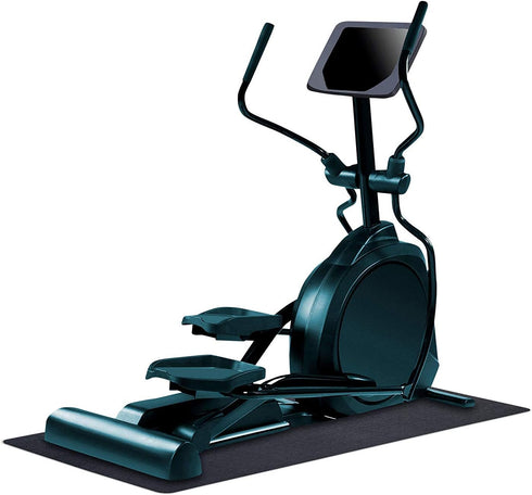 MotionTex Exercise Equipment Mat for Treadmill, Rowing Machine, Elliptical, Home Gym Floor Protection, 30" x 66"