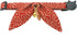 PetSoKoo Bunny Ears Cat Collar with Japan Lucky ‘???’ Charm, Red Safety Breakaway Bowtie Kitten Collar with Bell
