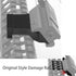 Picatinny Offset Rail Mounts - 45 Degree Low Profile Aluminum Mount for Flashlight Laser Sights Optics