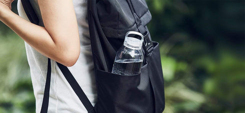 KINTO 20391 Water Bottle, 16.9 fl oz (500 ml), Clear, Lightweight, Dishwasher Safe