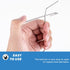 4.5" Stainless Steel Bait Pin Combo for Rigging Bait in Crab Trap, Silver