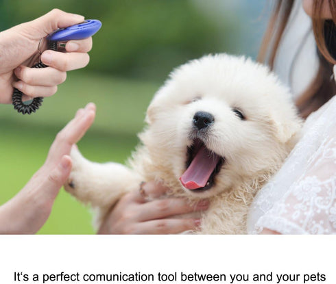Clicker Training for Dogs, 4 Pcs Multi-Color Dog Clicker for Training with Wrist Strap, Perfect for Pets
