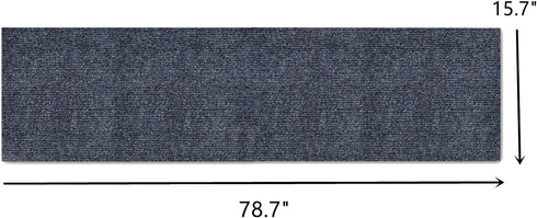 78.7"x15.8" Trimmable Self-Adhesive Carpet Mat Pad for Cat Tree Shelf and Couch Protector