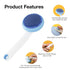 Cat Grooming Brush for Shedding, Self Cleaning Slicker Brush for Cats & Dogs, Easily Removes Tangles and Loose Hair