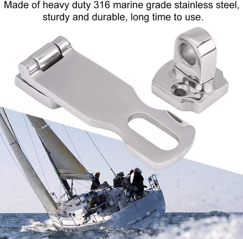 Stainless Steel Boat Latch, Marine Locking Latch, Boat Hatch Latches, Anti Rattle Fastener
