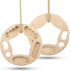 JolliLudo Hangboard Rock Climbing for Climbing Home Training Finger Strengthener, Pull-up Grip Arm