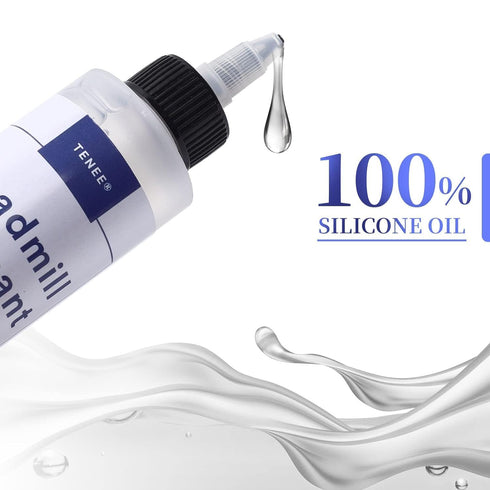 4oz 100% Treadmill Lubricant for Belt, Silicone Treadmill Belt Lubricant, Premium Treadmill Oil with an Easy-to-Apply