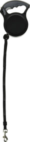 Petmate Walkabout Retractable Dog Leash, Black, Cord for Dogs up to 44 Pounds, 16 Feet, Medium