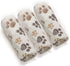 1 Pack 3 Puppy Dog Blankets, Super Soft Warm Sleep Mat, Fluffy Premium Fleece Pet Blanket, Medium (29"x20"), White Paw