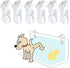 Kingwee Dog Pee Pad Holder with Walls (6 Pack) for Small & Large