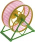 Hamster Exercise Wheel, Silent Running Wheel with Stand for Hamsters, Random Color, 1 PC