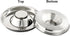 Stainless Steel Pet Bowl for Puppy and Cat, Dog Food and Water Feeding Bowl, Puppies and Kittens Weaning Bowls, Multiple Dogs and Cats Eat and Drink Together (1PC, L)